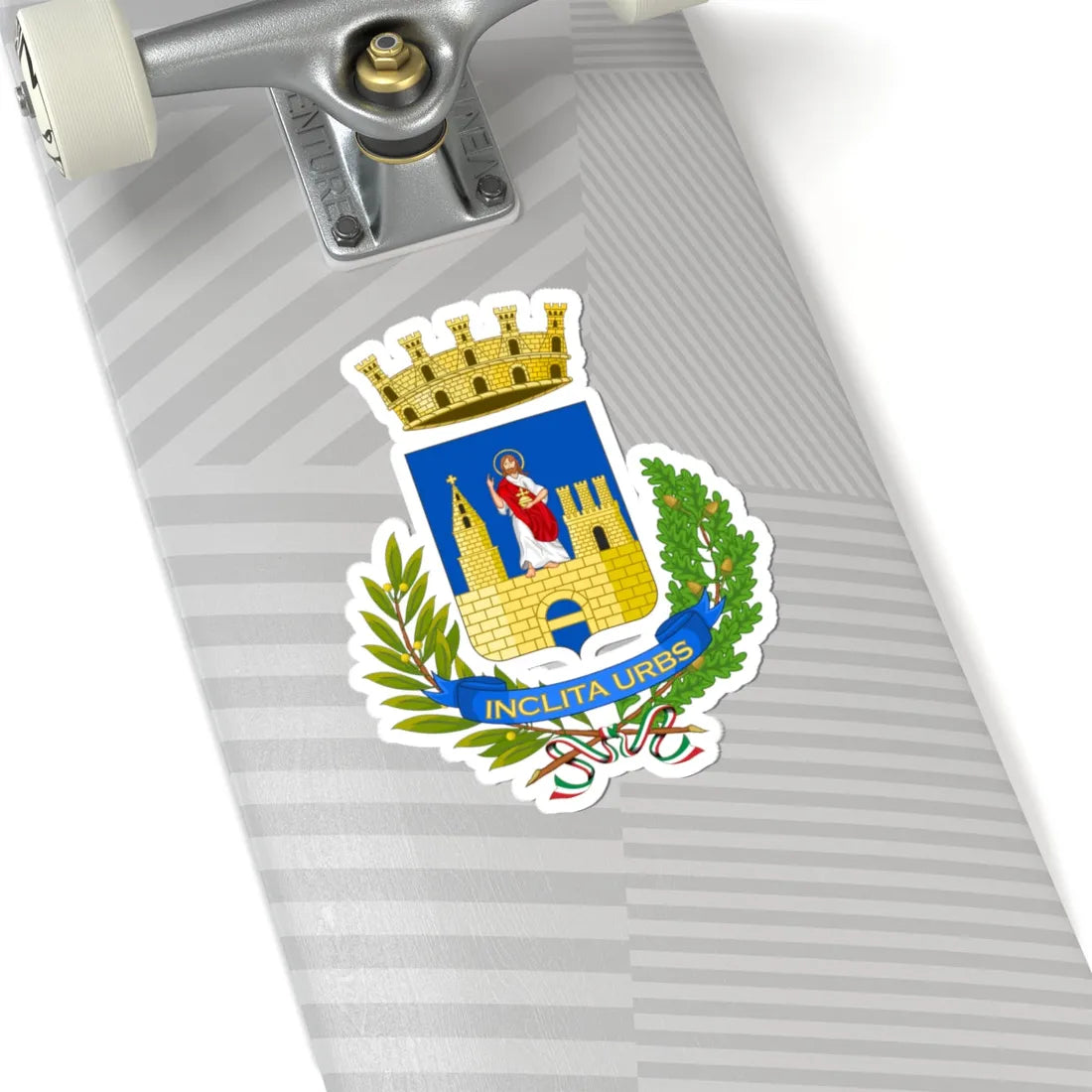 Mazara del Vallo-Stemma (Italy) (Coat of Arms) STICKER Vinyl Kiss-Cut Decal - The Sticker Space