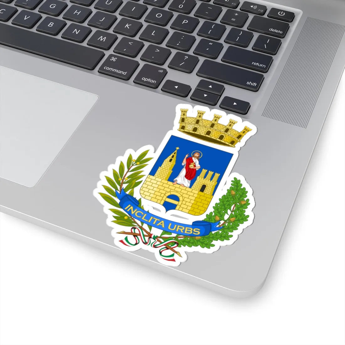 Mazara del Vallo-Stemma (Italy) (Coat of Arms) STICKER Vinyl Kiss-Cut Decal - The Sticker Space