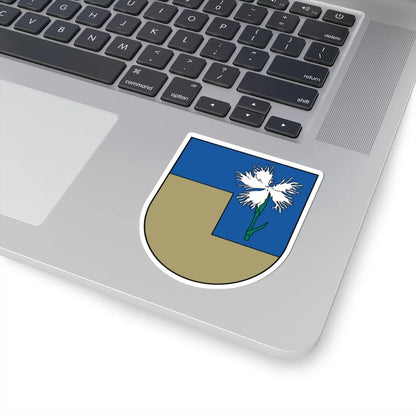 Mazsalacas novads COA (Latvia) (Coat of Arms) STICKER Vinyl Kiss-Cut Decal - The Sticker Space