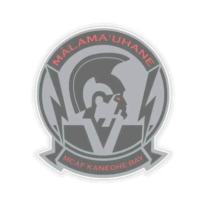 MCAF Kaneohe Bay (USMC) STICKER Vinyl Kiss-Cut Decal 2 Inch Transparent - The Sticker Space