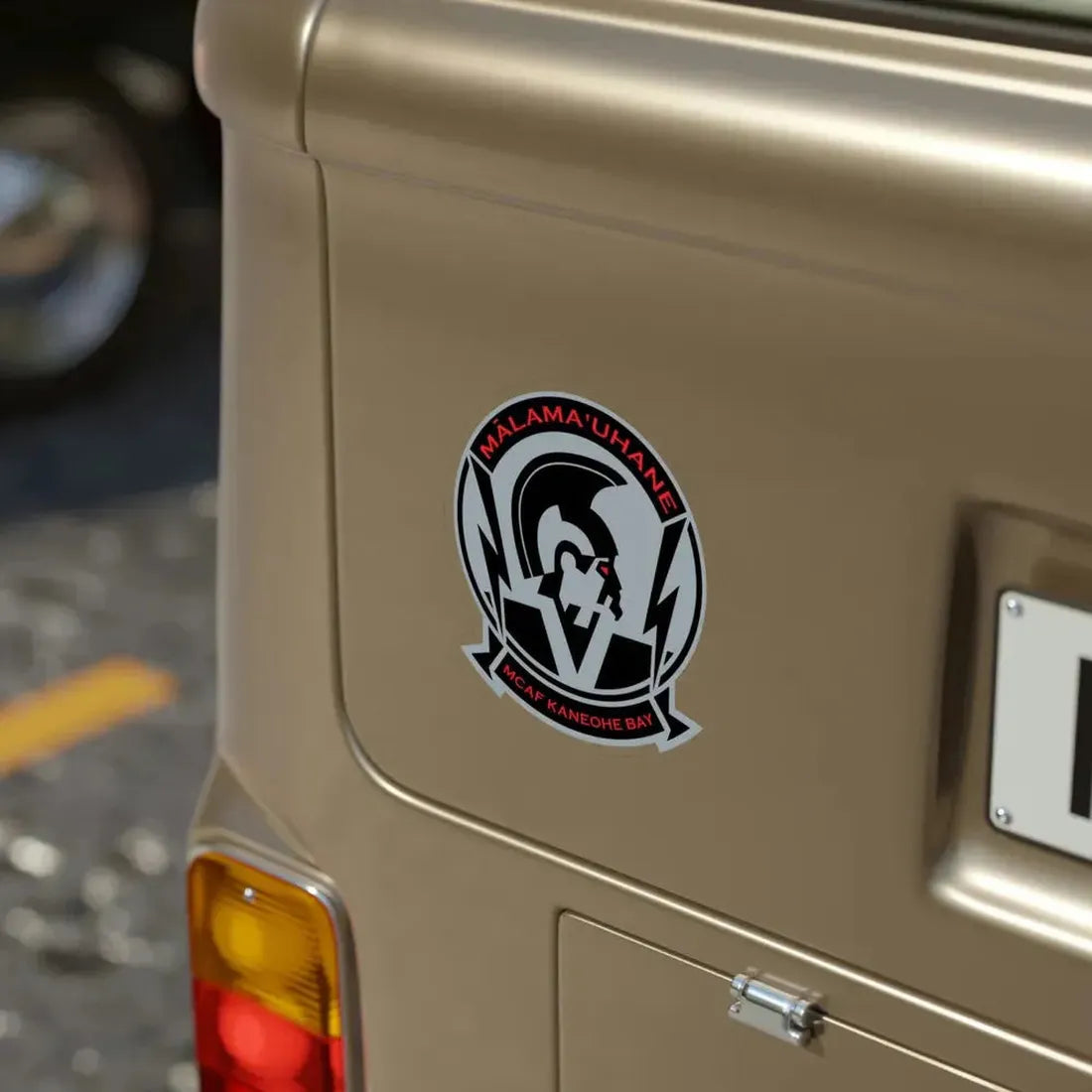 MCAF Kaneohe Bay (USMC) Transparent STICKER Die-Cut Vinyl Decal - The Sticker Space