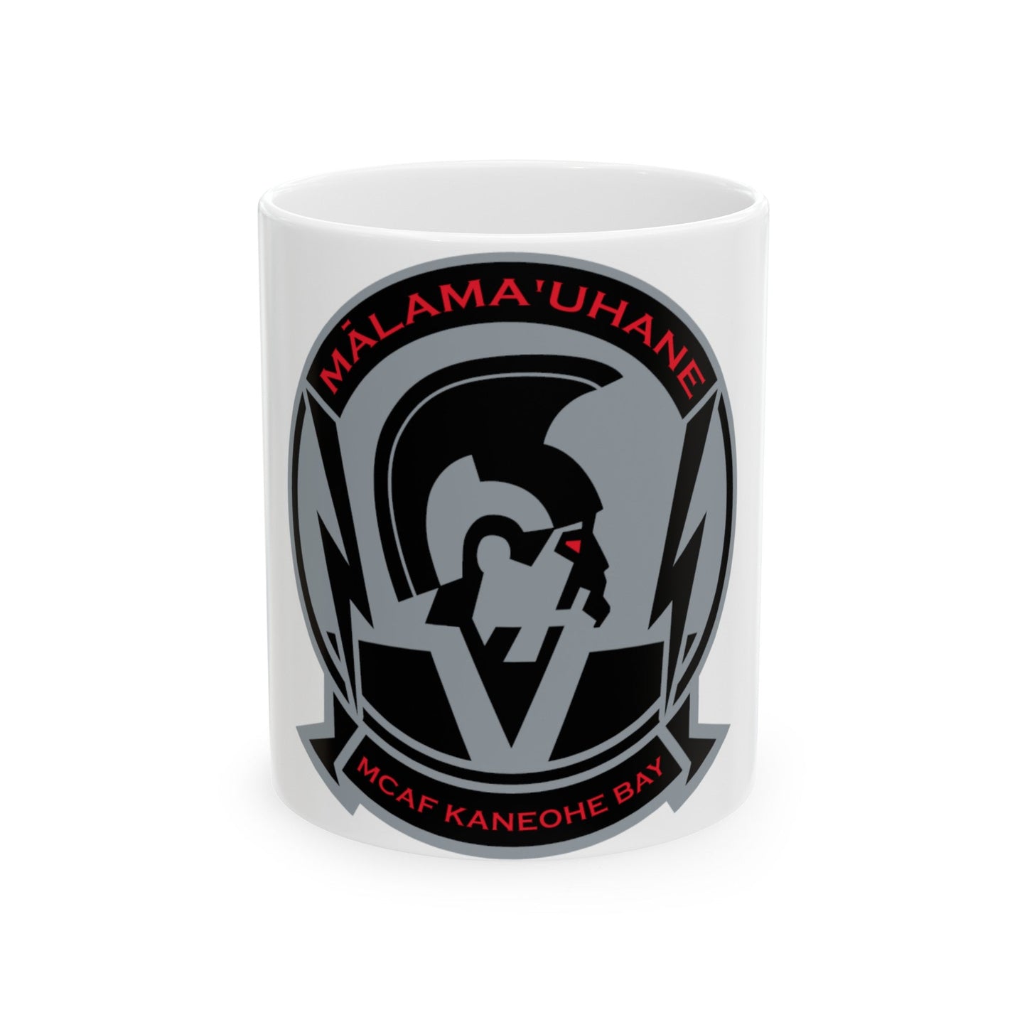 MCAF Kaneohe Bay (USMC) White Coffee Mug-11oz-The Sticker Space