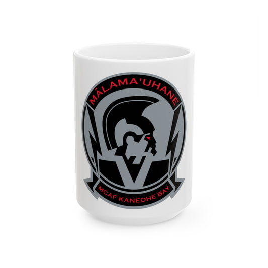 MCAF Kaneohe Bay (USMC) White Coffee Mug-15oz-The Sticker Space