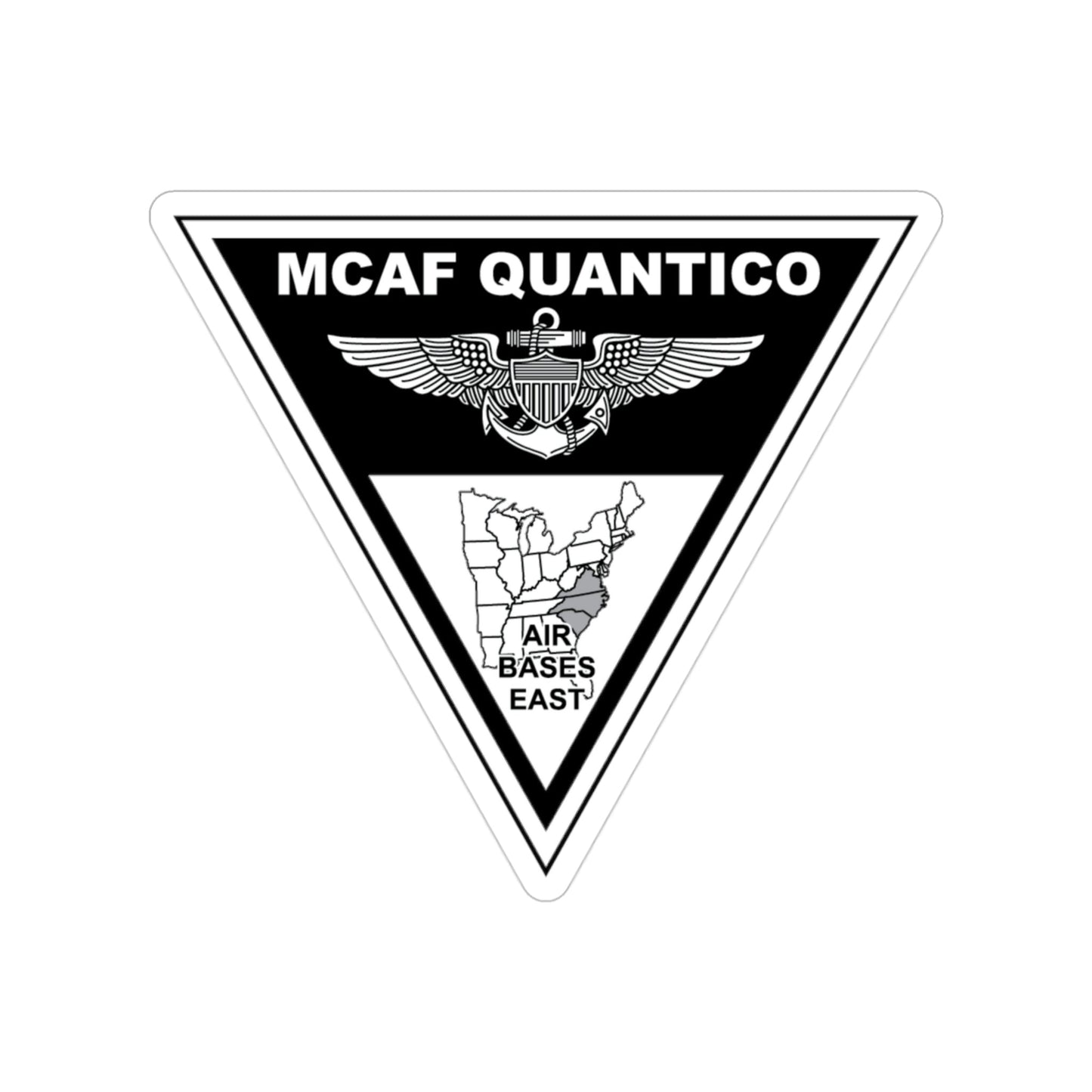 MCAF Quantico USMC 229th Birthday Ball (USMC) Transparent STICKER Die-Cut Vinyl Decal-3 Inch-The Sticker Space