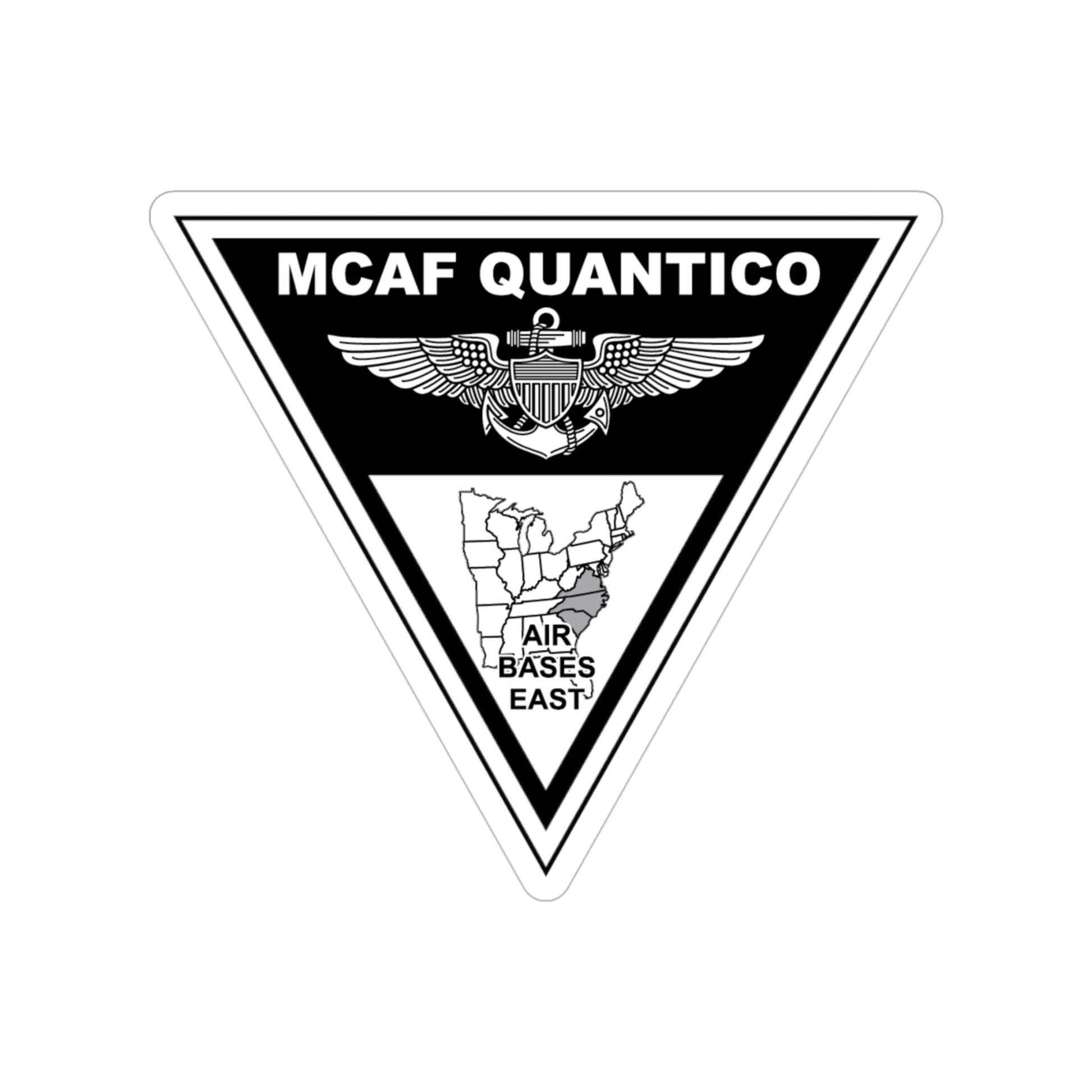 MCAF Quantico USMC 229th Birthday Ball (USMC) Transparent STICKER Die-Cut Vinyl Decal-4 Inch-The Sticker Space