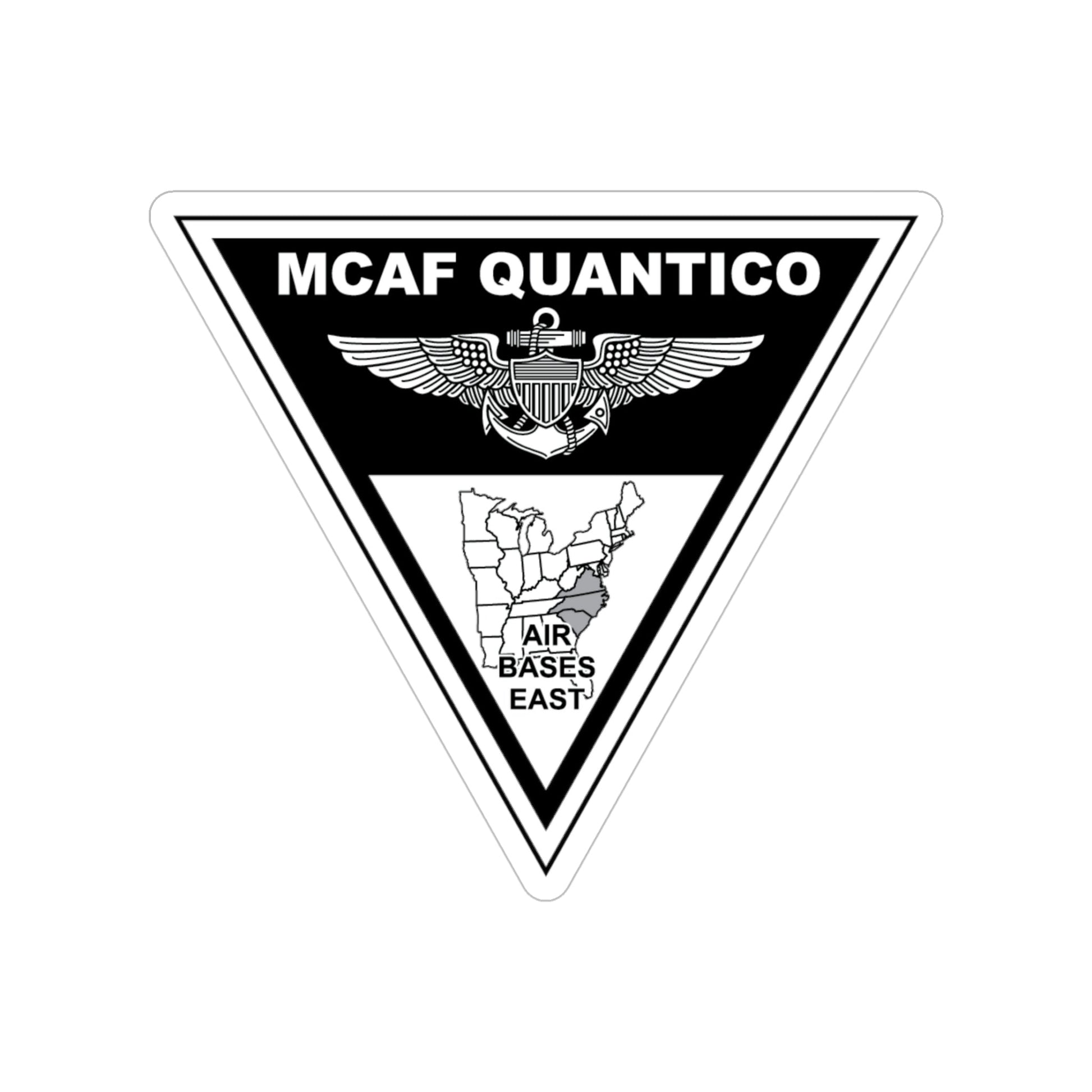 MCAF Quantico USMC 229th Birthday Ball (USMC) Transparent STICKER Die-Cut Vinyl Decal-5 Inch-The Sticker Space