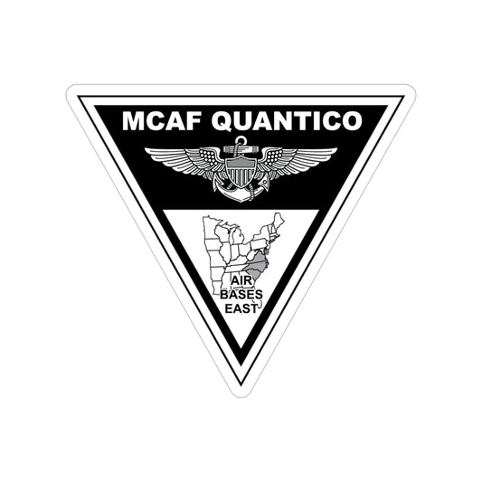 MCAF Quantico USMC 229th Birthday Ball (USMC) Transparent STICKER Die-Cut Vinyl Decal-6 Inch-The Sticker Space