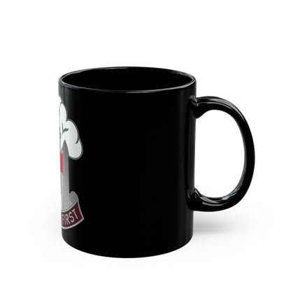 McAfee Hospital (U.S. Army) Black Coffee Mug-The Sticker Space