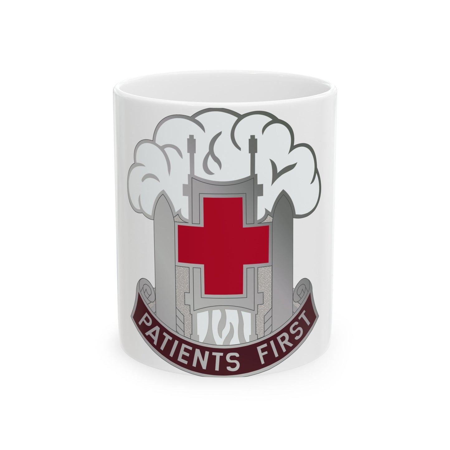 McAfee Hospital (U.S. Army) White Coffee Mug-11oz-The Sticker Space