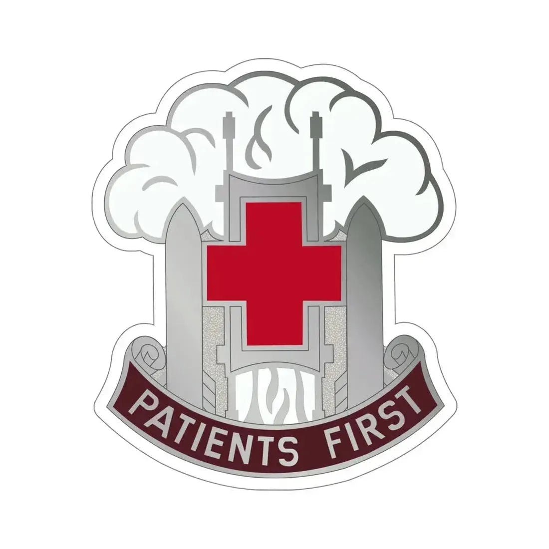 McAfee Hospital (U.S. Army) STICKER Vinyl Die-Cut Decal 6 Inch - The Sticker Space