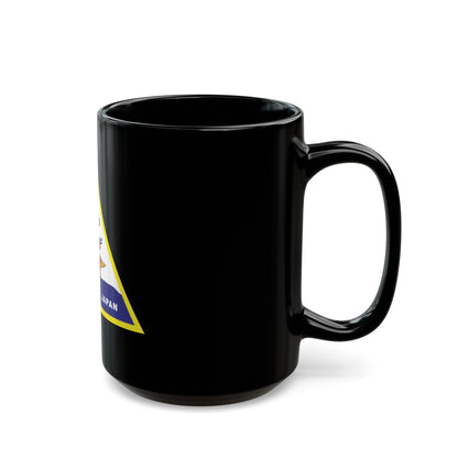 MCAS Iwakuni (USMC) Black Coffee Mug-The Sticker Space