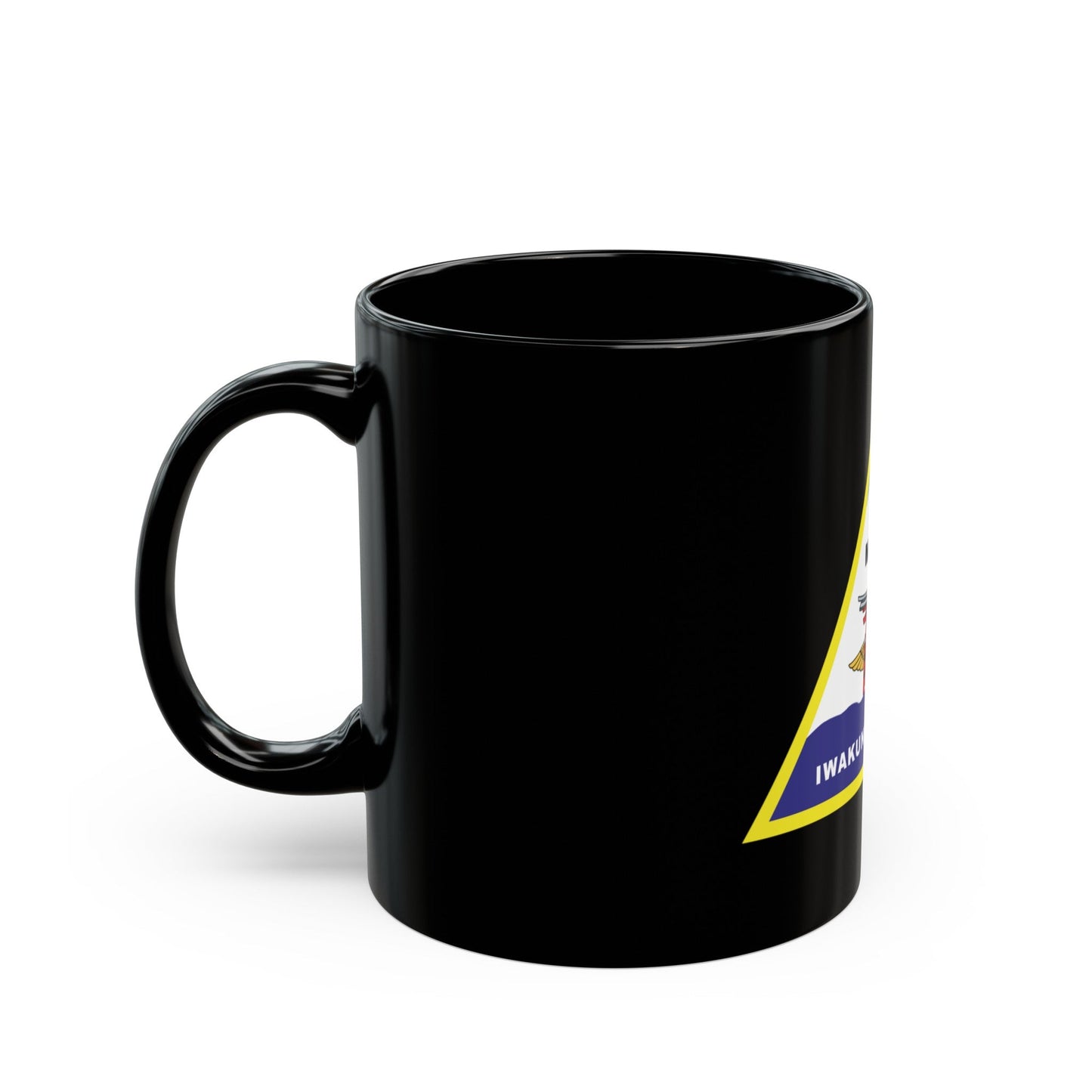 MCAS Iwakuni (USMC) Black Coffee Mug-The Sticker Space