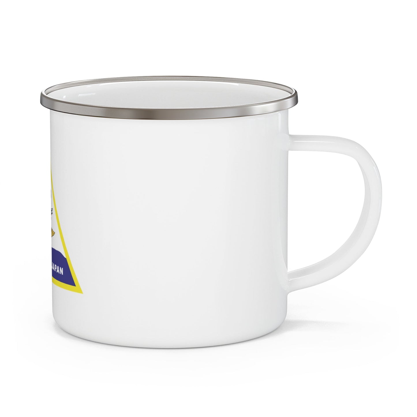 MCAS Iwakuni (USMC) Enamel Mug-12oz-The Sticker Space