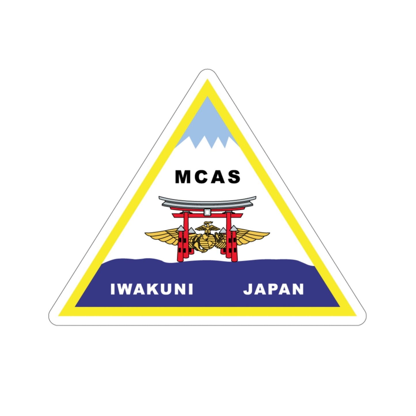 MCAS Iwakuni (USMC) STICKER Vinyl Die-Cut Decal-4 Inch-The Sticker Space