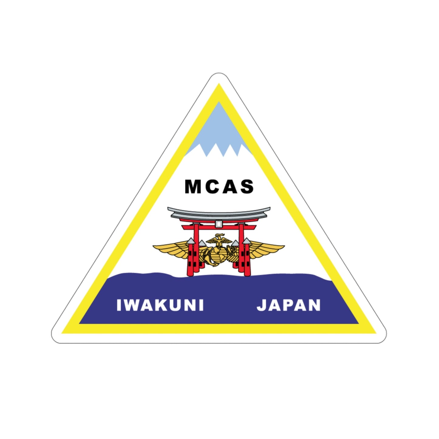 MCAS Iwakuni (USMC) STICKER Vinyl Die-Cut Decal-5 Inch-The Sticker Space