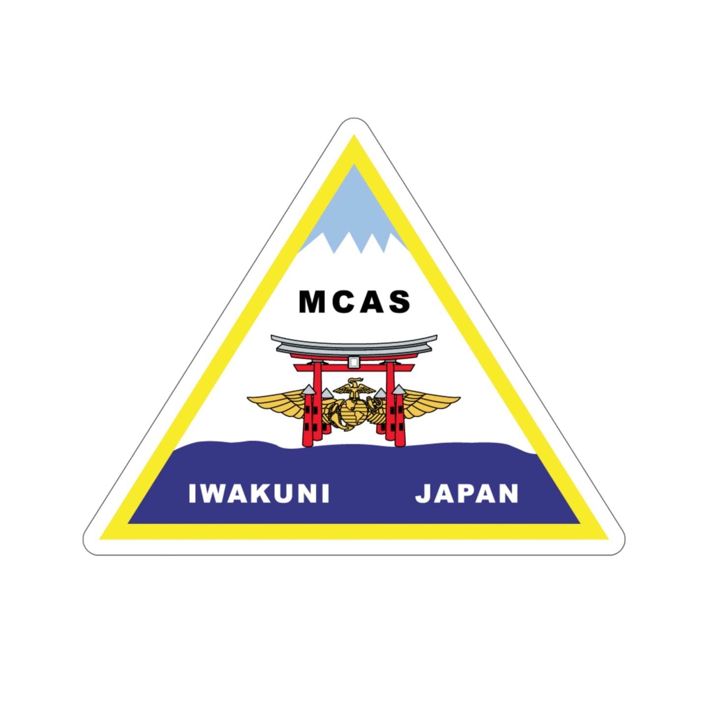 MCAS Iwakuni (USMC) STICKER Vinyl Die-Cut Decal-6 Inch-The Sticker Space