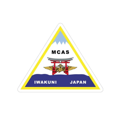 MCAS Iwakuni (USMC) Transparent STICKER Die-Cut Vinyl Decal 5 Inch - The Sticker Space