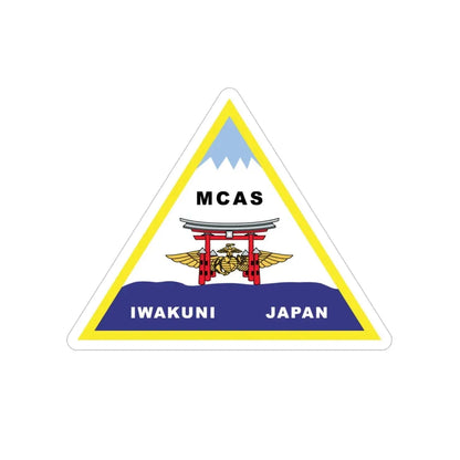 MCAS Iwakuni (USMC) Transparent STICKER Die-Cut Vinyl Decal - The Sticker Space