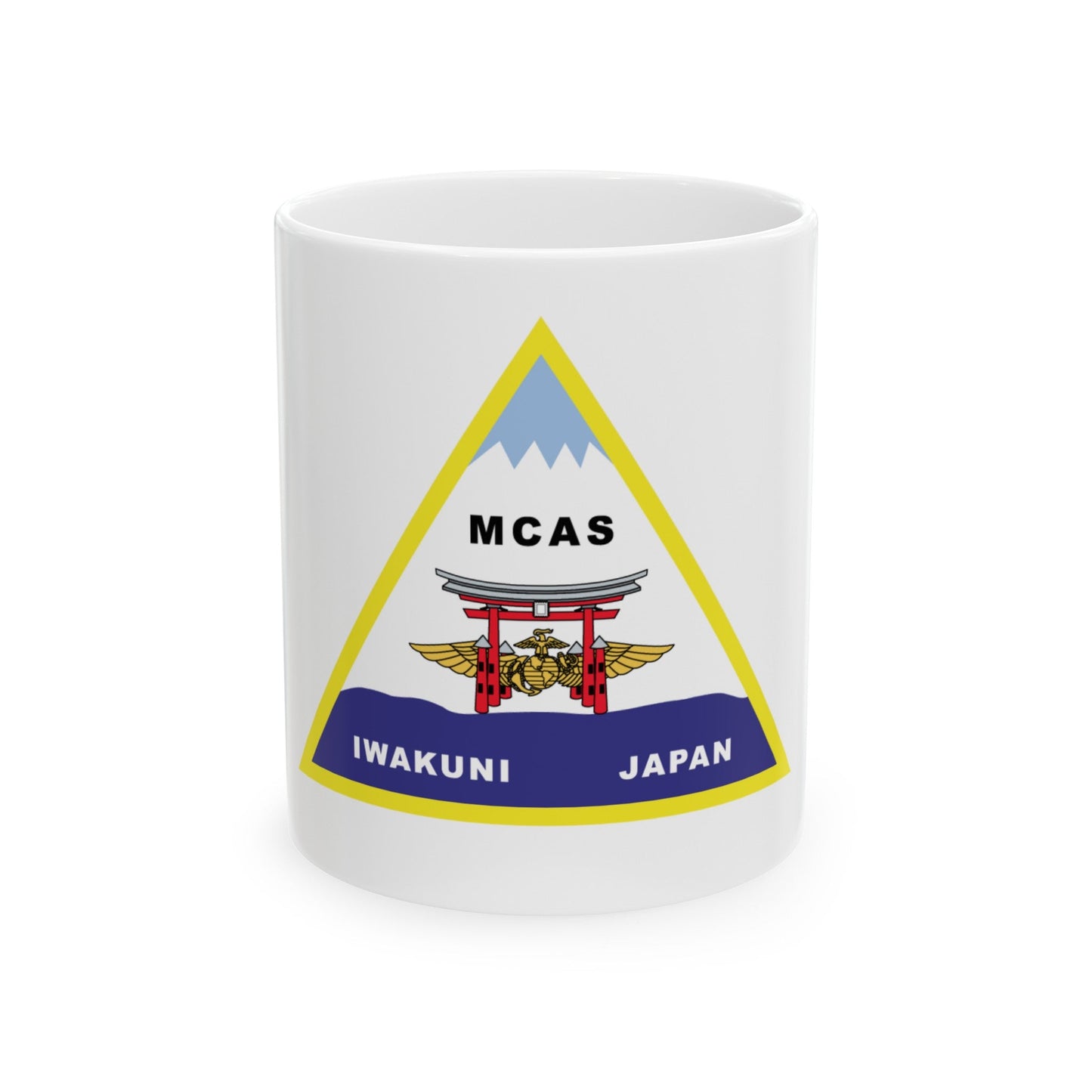 MCAS Iwakuni (USMC) White Coffee Mug-11oz-The Sticker Space