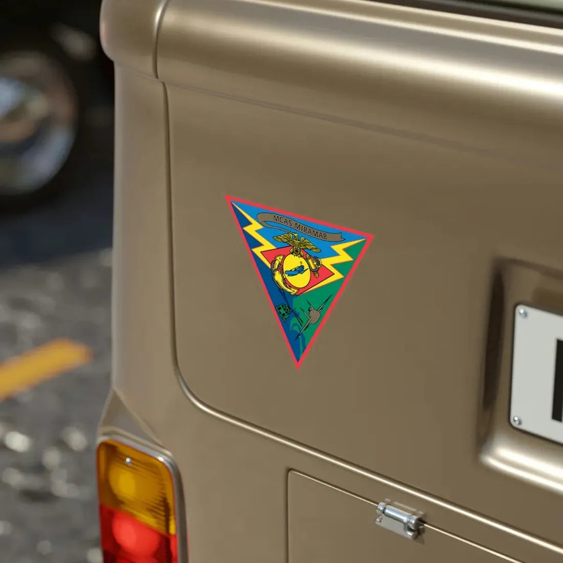 MCAS Miramar (USMC) Transparent STICKER Die-Cut Vinyl Decal - The Sticker Space