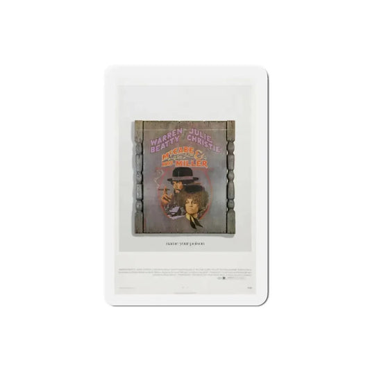McCabe & Mrs Miller 1971 Movie Poster Refrigerator Magnet 2 Inch - The Sticker Space