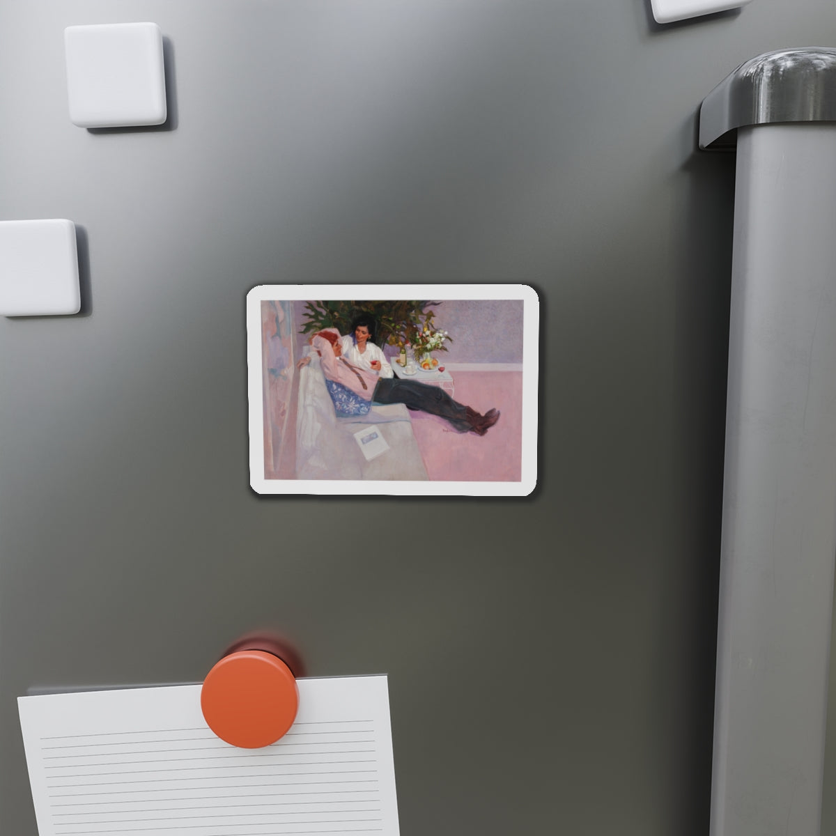 McCall's Magazine Spot Illustration (Magazine Illustration) Refrigerator Magnet-The Sticker Space