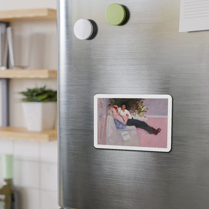 McCall's Magazine Spot Illustration (Magazine Illustration) Refrigerator Magnet-The Sticker Space