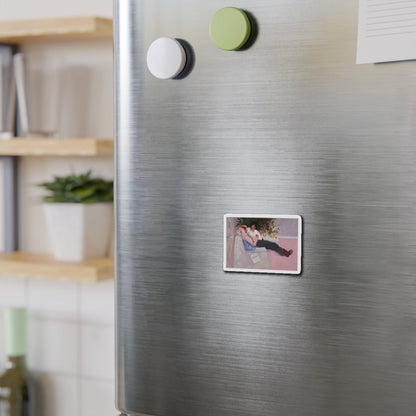 McCall's Magazine Spot Illustration (Magazine Illustration) Refrigerator Magnet-The Sticker Space