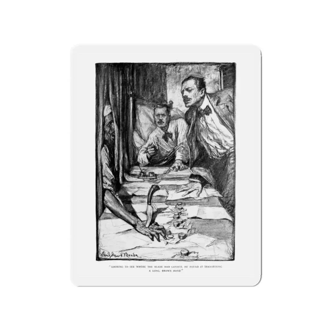 McClure's Magazine v33n03 [1909-07] - 0039 (Magazine Illustration) Refrigerator Magnet 2 Inch Die-Cut - The Sticker Space