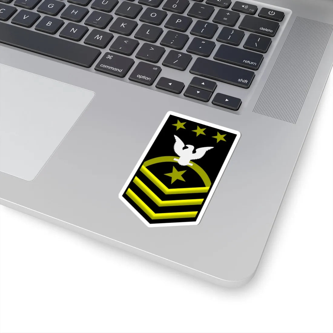 MCPON (United States) (Military Rank) STICKER Vinyl Kiss-Cut Decal - The Sticker Space
