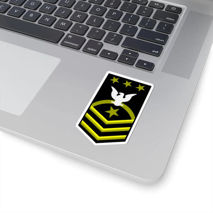 MCPON (United States) (Military Rank) STICKER Vinyl Kiss-Cut Decal - The Sticker Space
