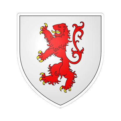 McQuillan Coat of Arms 2 (Ireland) (Coat of Arms) STICKER Vinyl Kiss-Cut Decal 6 Inch White - The Sticker Space