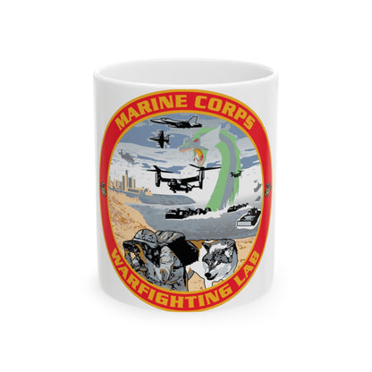 MCWL Warfighting Lab (USMC) White Coffee Mug-11oz-The Sticker Space