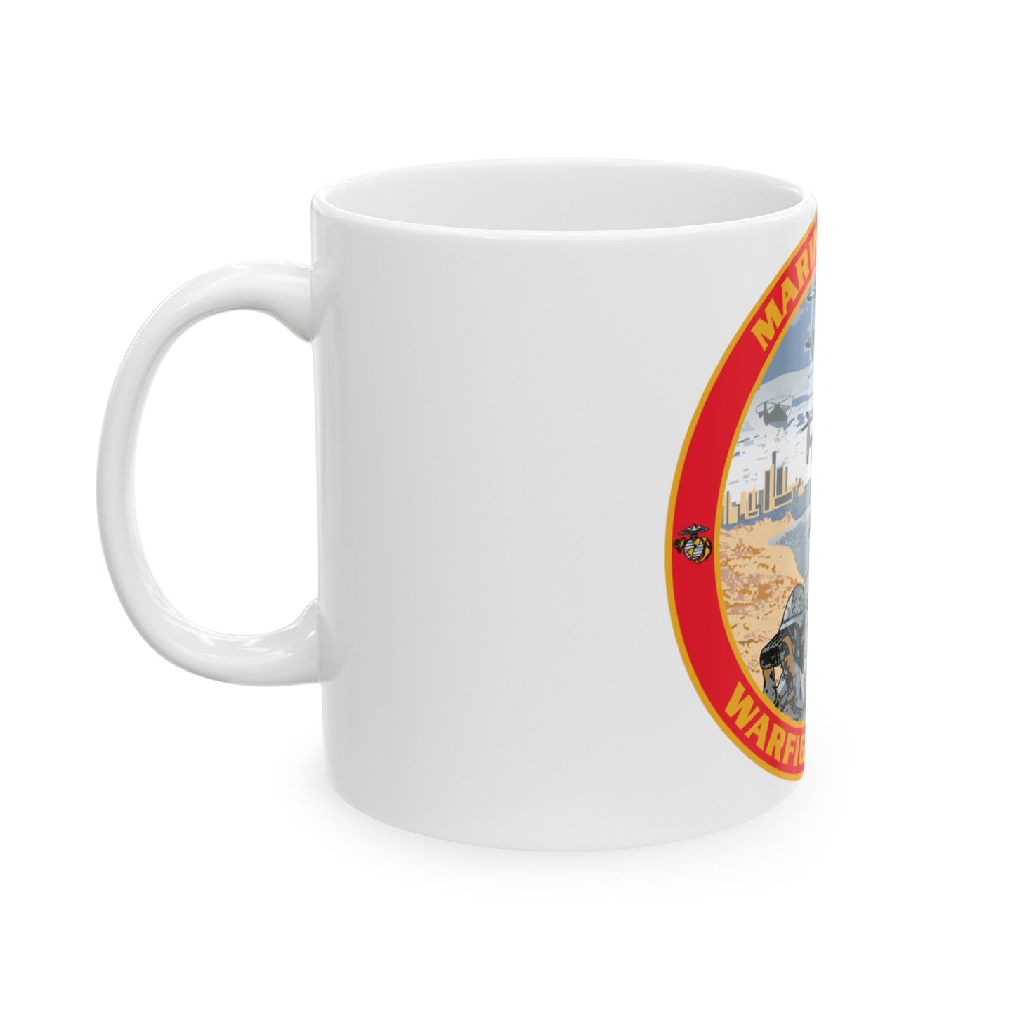 MCWL Warfighting Lab (USMC) White Coffee Mug-The Sticker Space