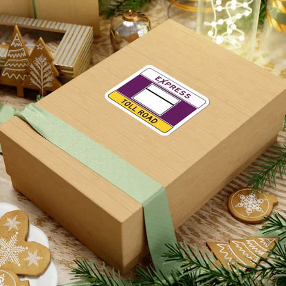 MD blank toll (Maryland) (Road Sign) STICKER Vinyl Kiss-Cut Decal - The Sticker Space