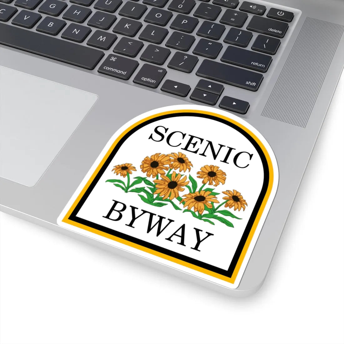 MD scenic byway (Maryland) (Road Sign) STICKER Vinyl Kiss-Cut Decal - The Sticker Space