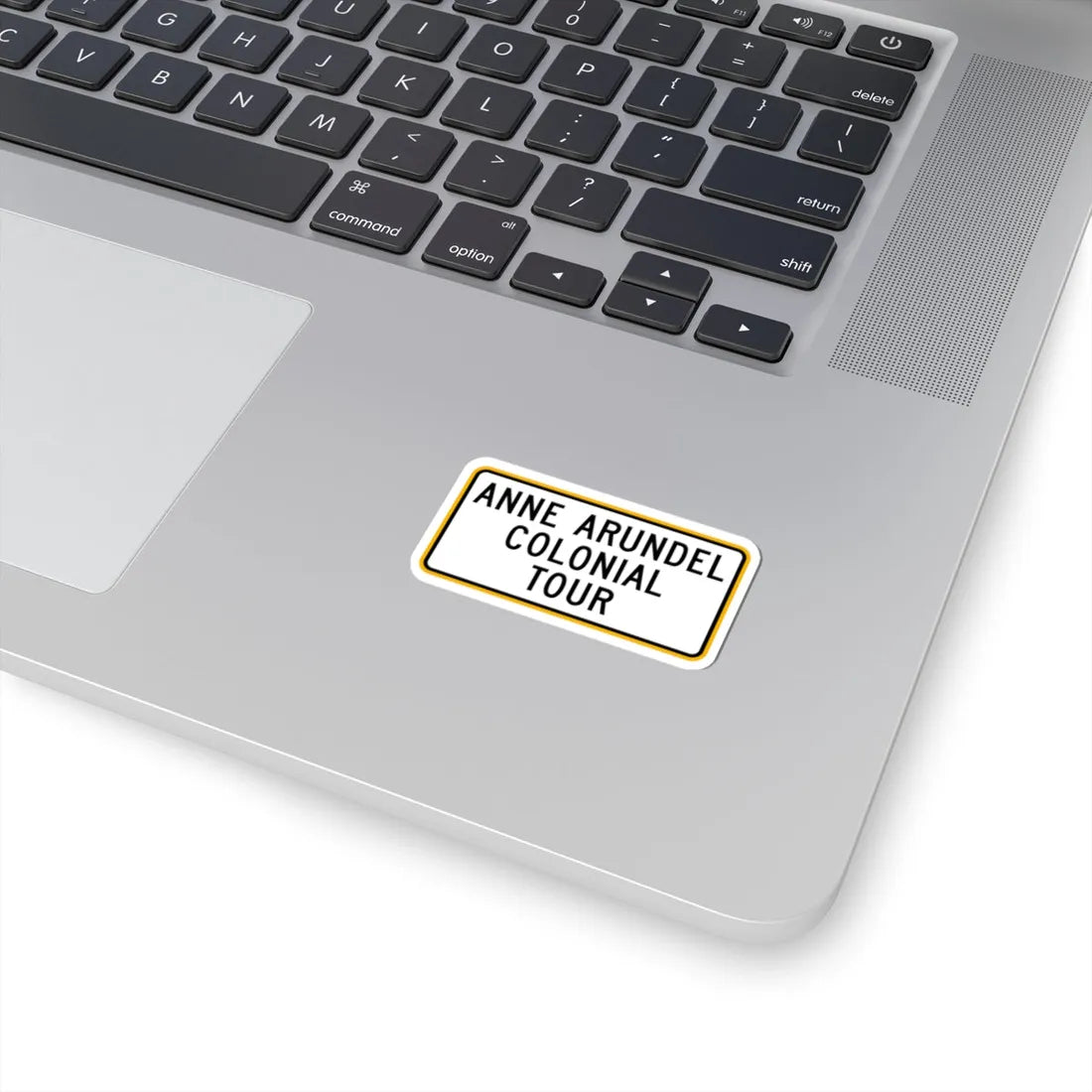 MD scenic byway plate AACT (Maryland) (Road Sign) STICKER Vinyl Kiss-Cut Decal - The Sticker Space