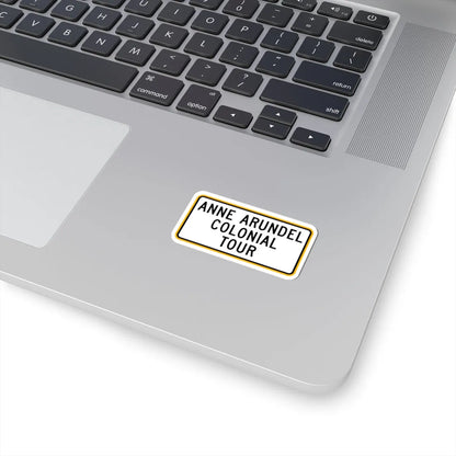 MD scenic byway plate AACT (Maryland) (Road Sign) STICKER Vinyl Kiss-Cut Decal - The Sticker Space