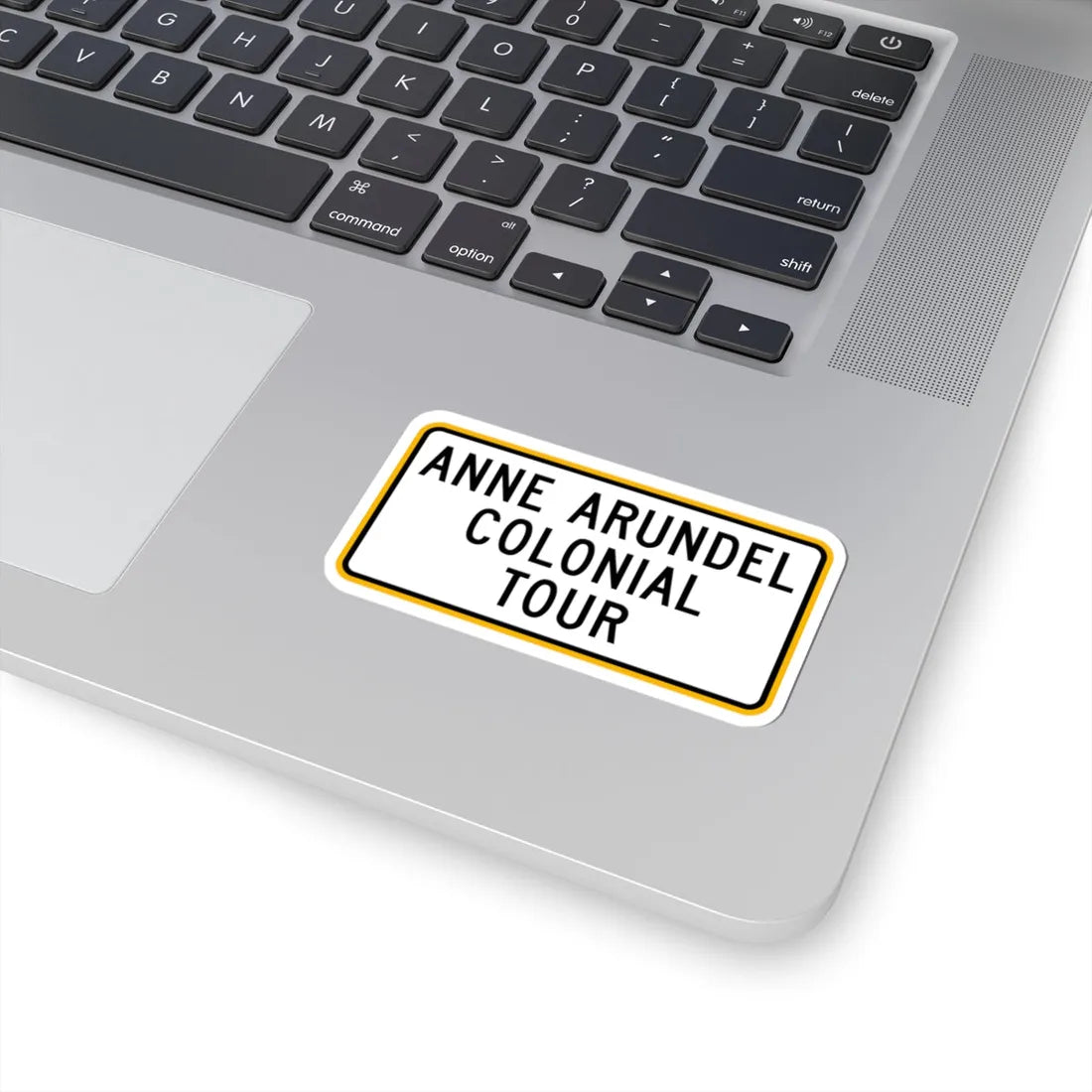 MD scenic byway plate AACT (Maryland) (Road Sign) STICKER Vinyl Kiss-Cut Decal - The Sticker Space