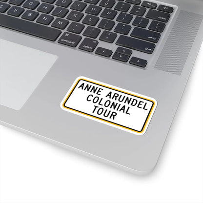 MD scenic byway plate AACT (Maryland) (Road Sign) STICKER Vinyl Kiss-Cut Decal - The Sticker Space