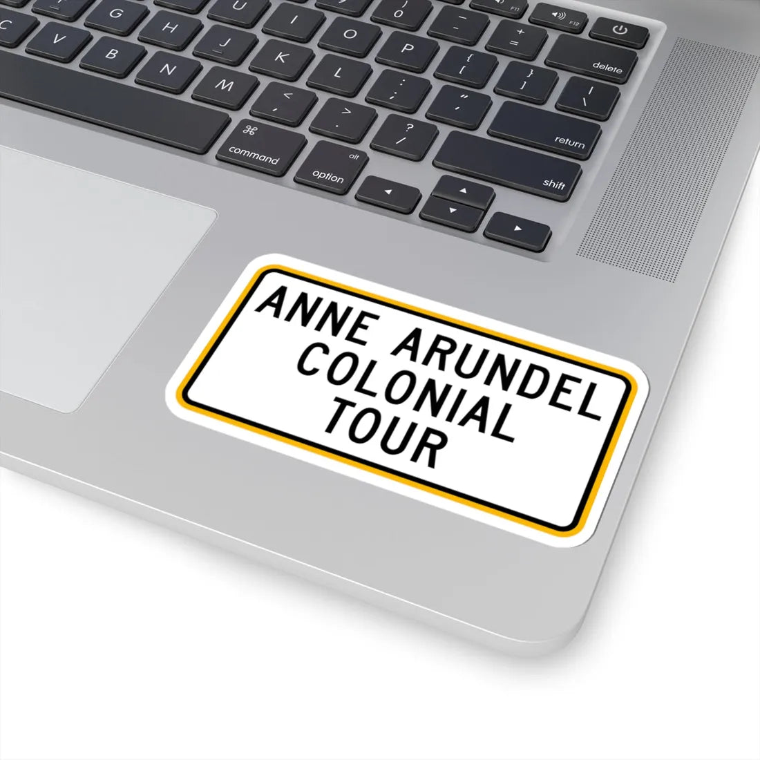 MD scenic byway plate AACT (Maryland) (Road Sign) STICKER Vinyl Kiss-Cut Decal - The Sticker Space