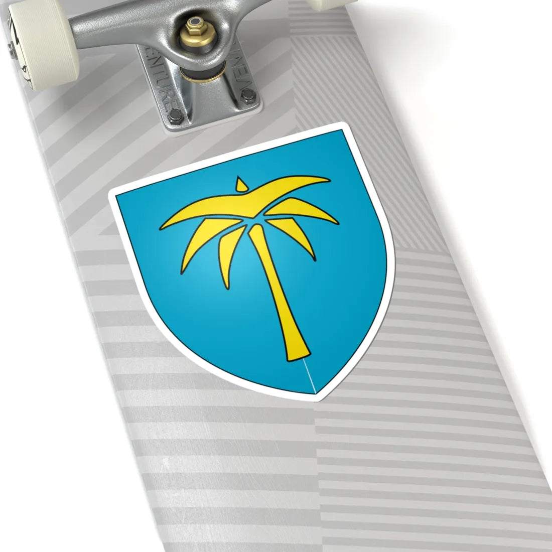 Médéa CoA French Algeria (Algeria) (Coat of Arms) STICKER Vinyl Kiss-Cut Decal - The Sticker Space