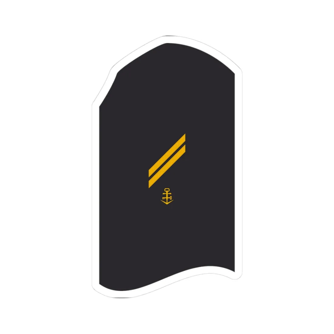 MDHBA 13 Obergefreiter 60 Lo (Military Rank) STICKER Vinyl Kiss-Cut Decal 3 Inch White - The Sticker Space