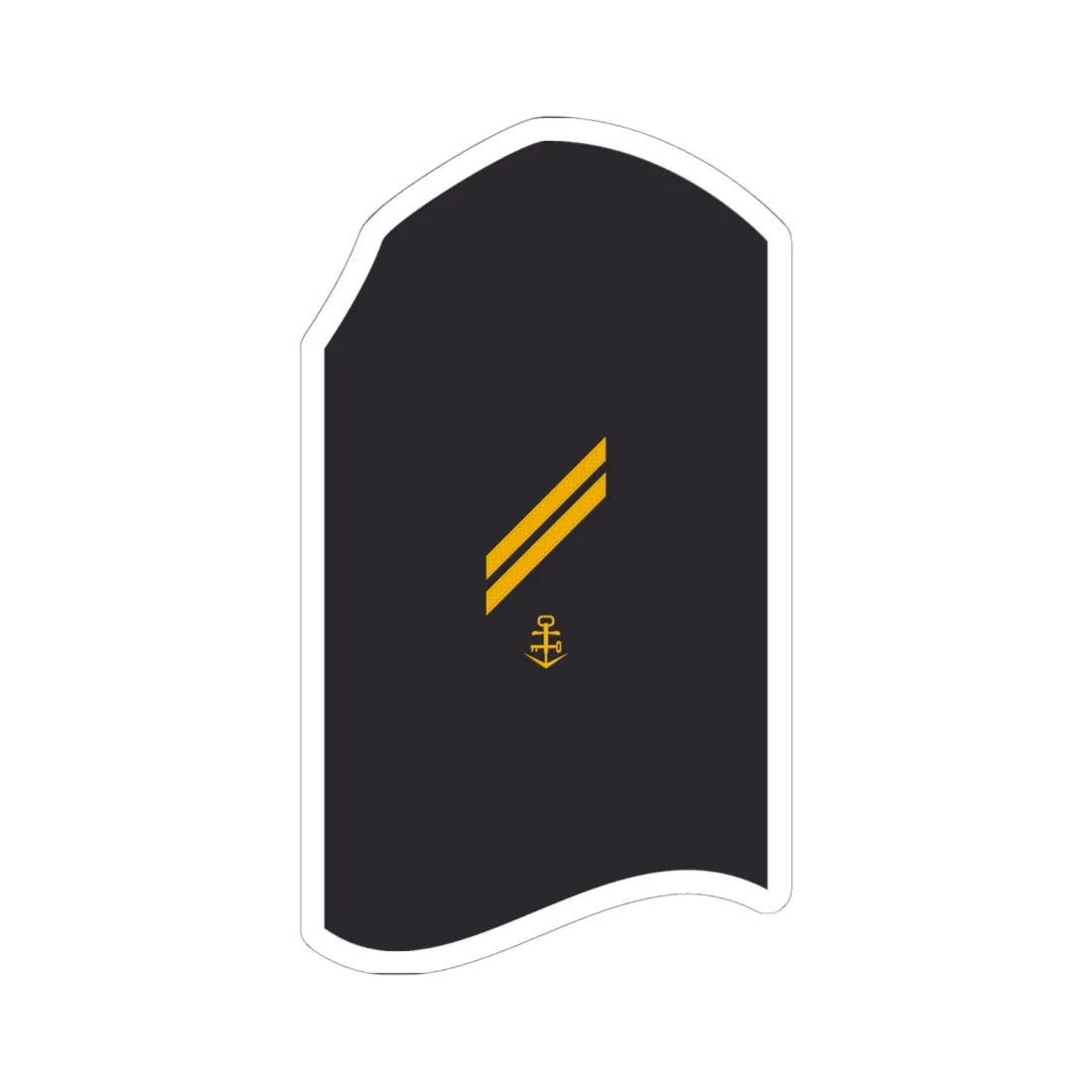 MDHBA 13 Obergefreiter 60 Lo (Military Rank) STICKER Vinyl Kiss-Cut Decal 6 Inch White - The Sticker Space