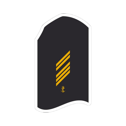MDHBA 16 Oberstabsgefreiter 10 Lo (Military Rank) STICKER Vinyl Kiss-Cut Decal 4 Inch White - The Sticker Space