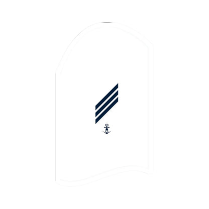 MDHWA 14 Hauptgefreiter 30 Lo (Military Rank) STICKER Vinyl Kiss-Cut Decal 4 Inch White - The Sticker Space