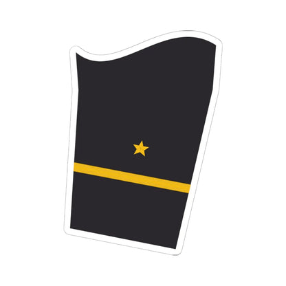MDJA 41 Leutnant zur See Trp Lu (Military Rank) STICKER Vinyl Kiss-Cut Decal 6 Inch White - The Sticker Space