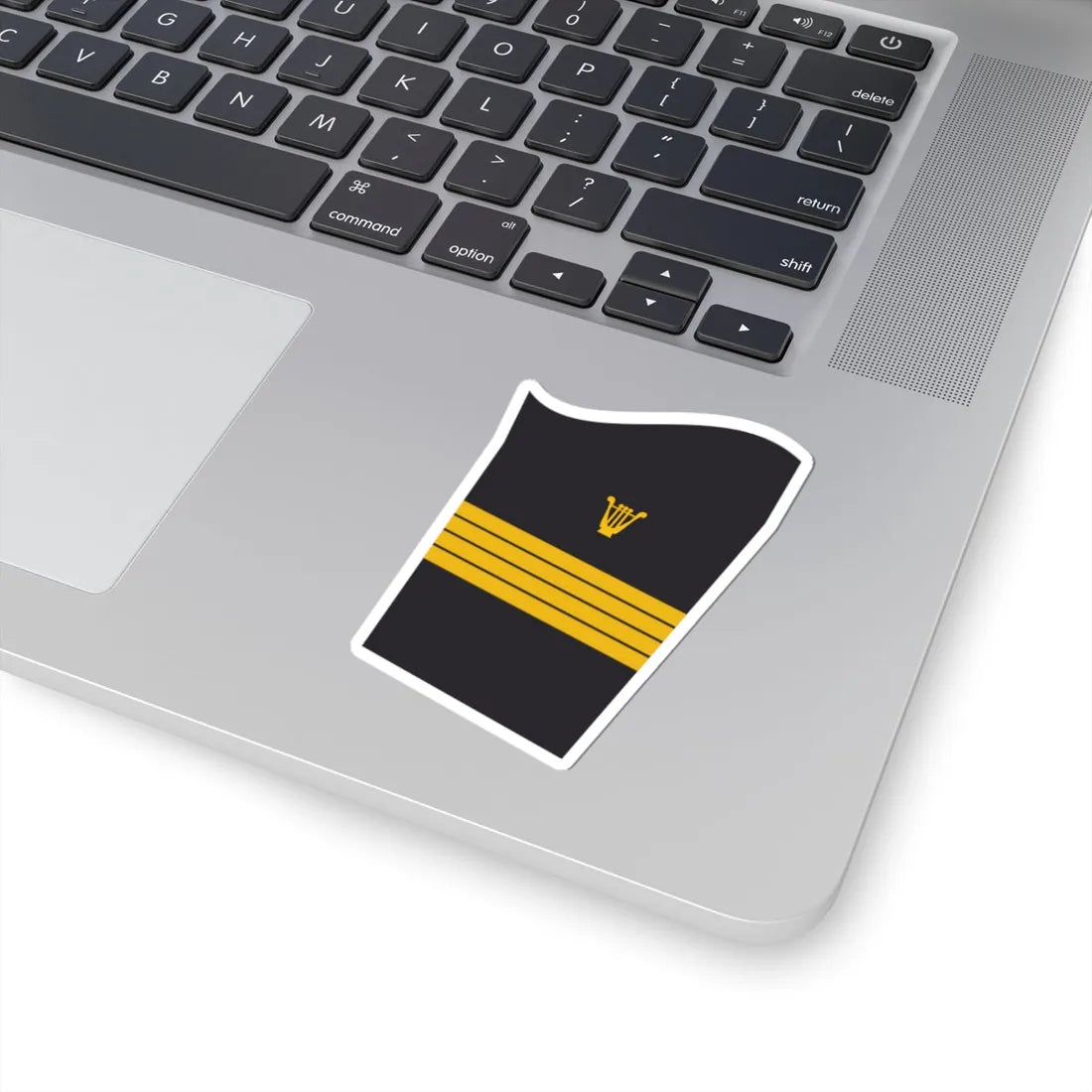 MDJA 53 Kapitän zur See Mus Lu (Military Rank) STICKER Vinyl Kiss-Cut Decal - The Sticker Space