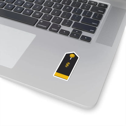 MDS 41a Leutnant zur See SanOA San HM L (Military Rank) STICKER Vinyl Kiss-Cut Decal - The Sticker Space