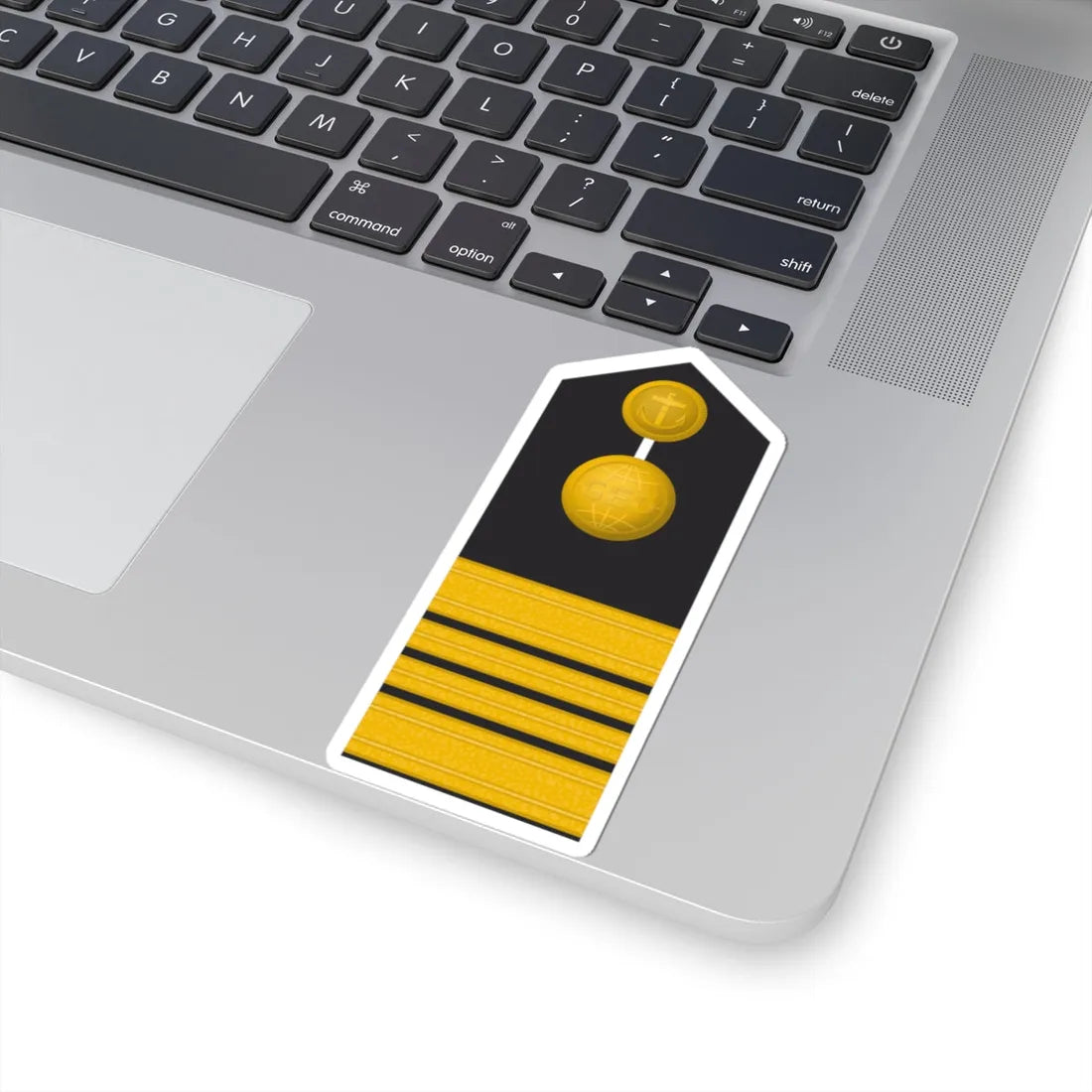 MDS 44 Stabskapitänleutnant Geo (Military Rank) STICKER Vinyl Kiss-Cut Decal - The Sticker Space